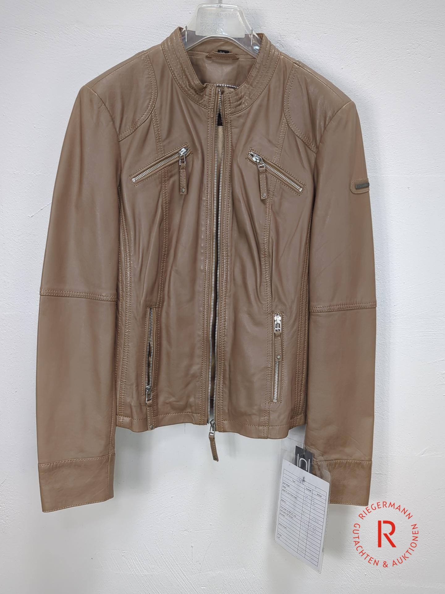 DAMEN LEDERJACKE GRÖSSE 38